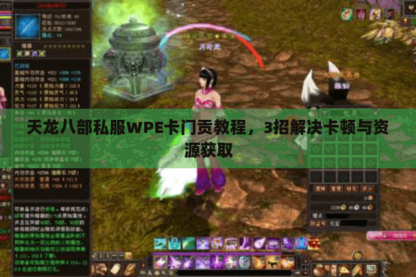 天龙八部私服WPE卡门贡教程,3招解决卡顿与资源获取 天龙八部私服WPE卡门贡教程,3招解决卡顿与资源获取