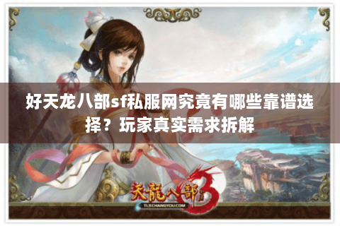 好天龙八部sf私服网究竟有哪些靠谱选择？玩家真实需求拆解