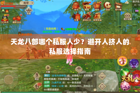 天龙八部哪个私服人少?避开人挤人的私服选择指南 天龙八部哪个私服人少?避开人挤人的私服选择指南