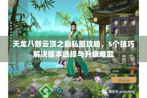 天龙八部云顶之巅私服攻略，5个技巧解决版本选择与升级难题