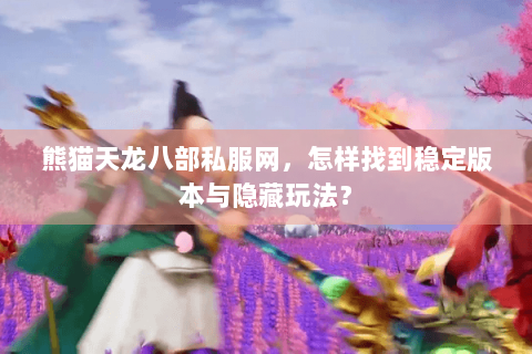 熊猫天龙八部私服网，怎样找到稳定版本与隐藏玩法？
