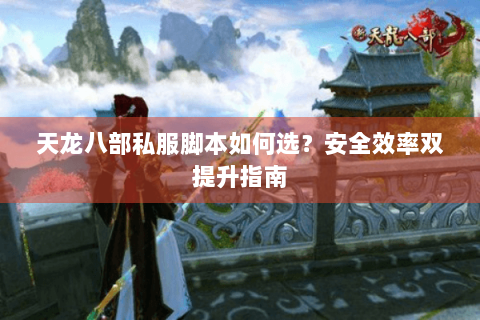 天龙八部私服脚本如何选?安全效率双提升指南 天龙八部私服脚本如何选?安全效率双提升指南