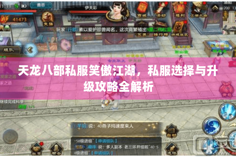 天龙八部私服笑傲江湖,私服选择与升级攻略全解析 天龙八部私服笑傲江湖,私服选择与升级攻略全解析