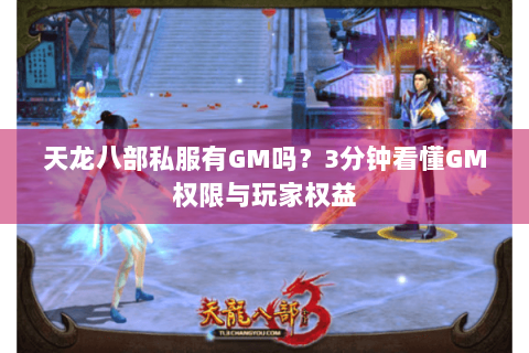 天龙八部私服有GM吗？3分钟看懂GM权限与玩家权益