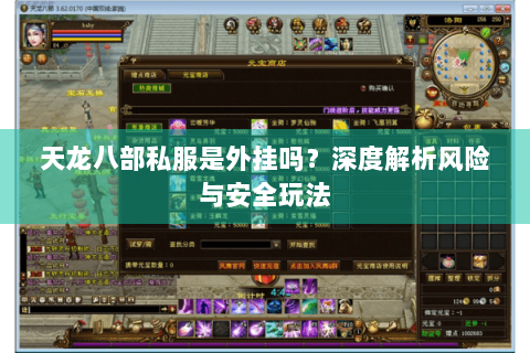 天龙八部私服是外挂吗?深度解析风险与安全玩法 天龙八部私服是外挂吗?深度解析风险与安全玩法