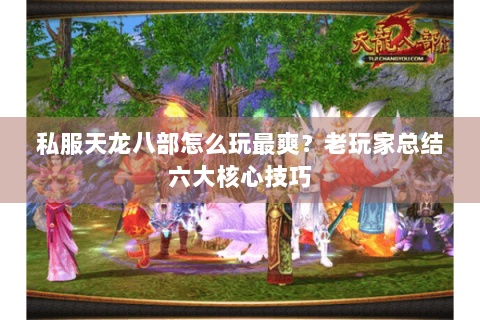 私服天龙八部怎么玩最爽？老玩家总结六大核心技巧