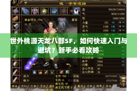 世外桃源天龙八部SF，如何快速入门与避坑？新手必看攻略