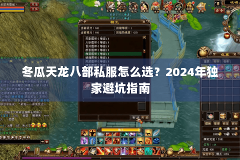 冬瓜天龙八部私服怎么选？2024年独家避坑指南