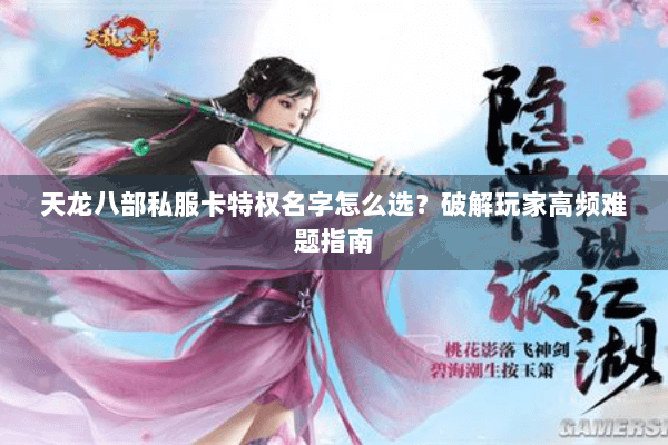 天龙八部私服卡特权名字怎么选?破解玩家高频难题指南 天龙八部私服卡特权名字怎么选?破解玩家高频难题指南
