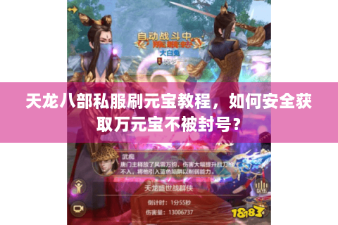 天龙八部私服刷元宝教程，如何安全获取万元宝不被封号？