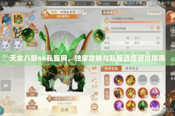 天龙八部66私服网,独家攻略与私服选择避坑指南 天龙八部66私服网,独家攻略与私服选择避坑指南