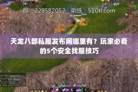 天龙八部私服发布网哪里有？玩家必看的5个安全找服技巧