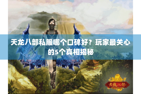 天龙八部私服哪个口碑好？玩家最关心的5个真相揭秘