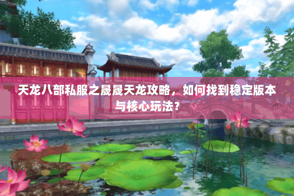 天龙八部私服之晟晟天龙攻略，如何找到稳定版本与核心玩法？