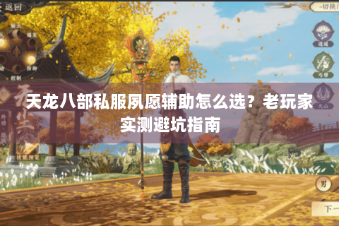 天龙八部私服夙愿辅助怎么选?老玩家实测避坑指南 天龙八部私服夙愿辅助怎么选?老玩家实测避坑指南