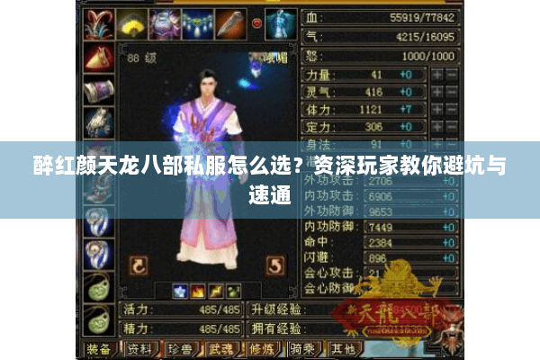 醉红颜天龙八部私服怎么选?资深玩家教你避坑与速通 醉红颜天龙八部私服怎么选?资深玩家教你避坑与速通