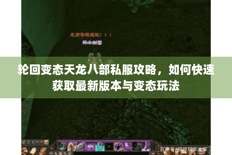 轮回变态天龙八部私服攻略,如何快速获取最新版本与变态玩法 轮回变态天龙八部私服攻略,如何快速获取最新版本与变态玩法