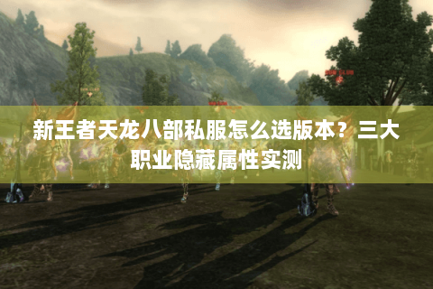 新王者天龙八部私服怎么选版本？三大职业隐藏属性实测