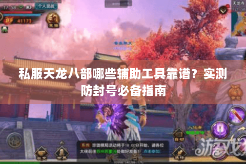私服天龙八部哪些辅助工具靠谱？实测防封号必备指南
