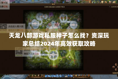 天龙八部游戏私服种子怎么找？资深玩家总结2024年高效获取攻略