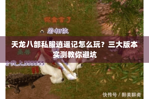 天龙八部私服逍遥记怎么玩?三大版本实测教你避坑 天龙八部私服逍遥记怎么玩?三大版本实测教你避坑