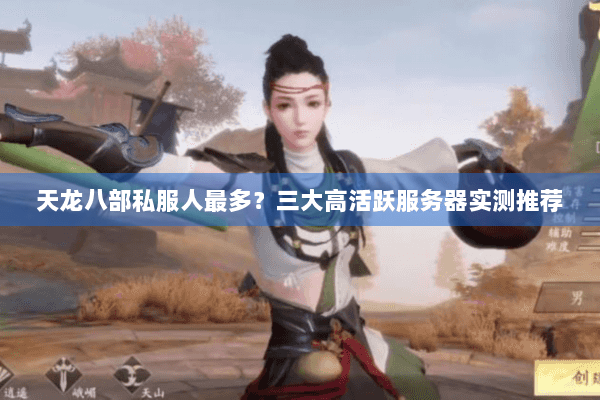 天龙八部私服人最多？三大高活跃服务器实测推荐