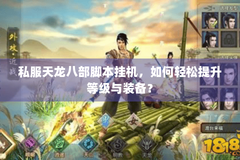 私服天龙八部脚本挂机，如何轻松提升等级与装备？